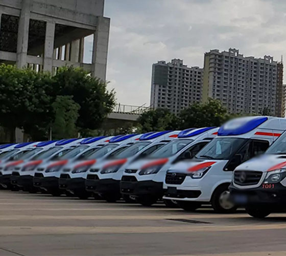 黑水县服务车队展示