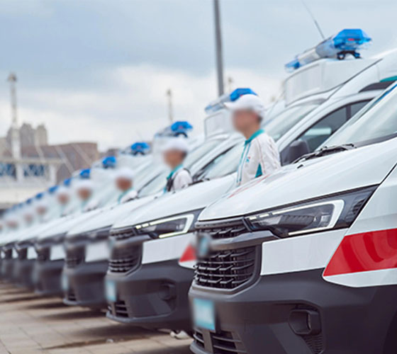 黑水县服务车队展示